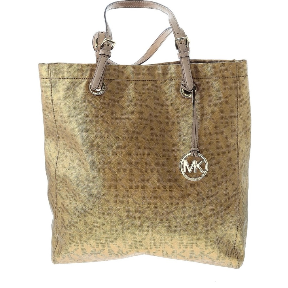Michael Kors Gold Signature Tote